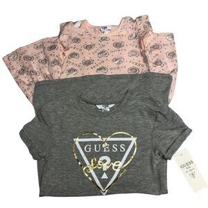 GUESS GIRLS SET OF 2‎ DRESSES SZ 5 NEW WITH TAG